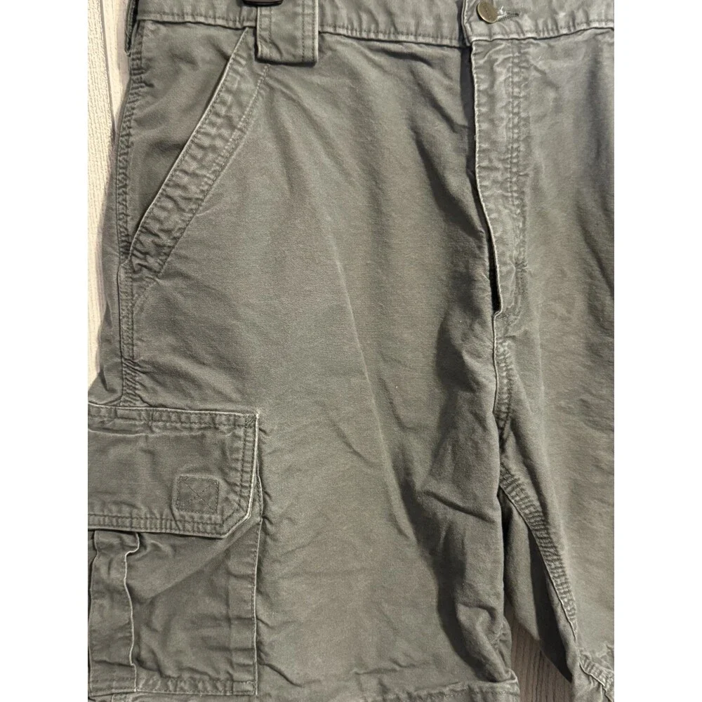 Men’s Carhartt Cargo Shorts – Dark Gray – Size 38